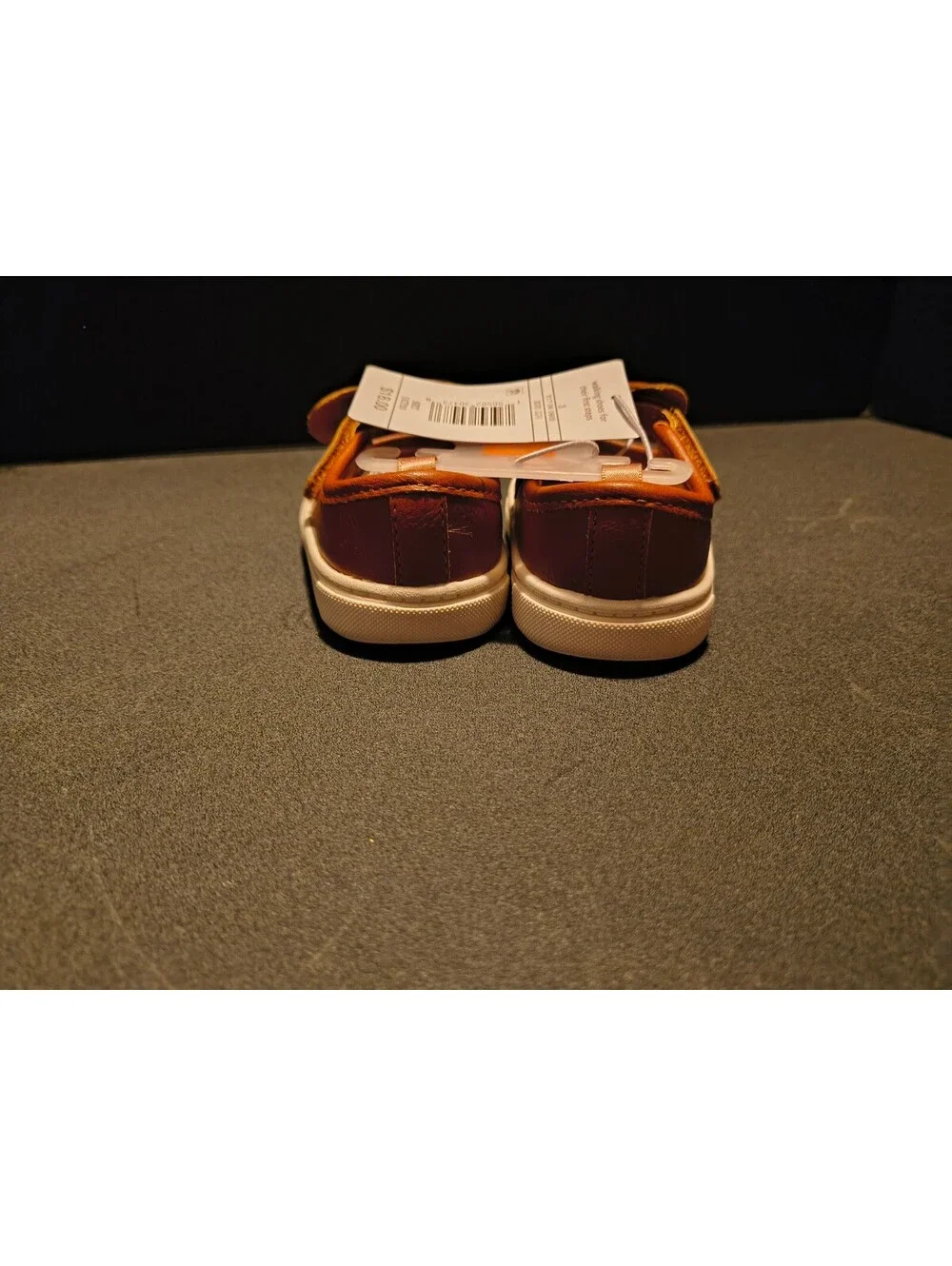 Carter's toddler bow shoes brown